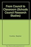From Council to classroom : an evaluation of the diffusion of the Humanities Curriculum Project