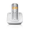 Siemens Gigaset SIAS290B - Tel�fono fijo inal�mbrico, capacidad gu�a telef�nica 80, color blanco y plata