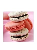 CM Creation Cuadro Vidrio Macarons 30X30 Rosa