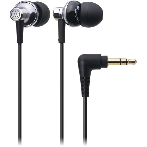 Audio-Technica ATH-CK303MSV Sound Isolation In-Ear Headphones - Silver