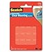 Scotch Removable Clear Double-Sided Mounting Squares, 35 Counts, 0.68