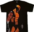 X-men Wolverne Clawstraphobic Black T-shirt Tee