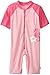 i play. by green sprouts baby girls infant and toddler swimwear sunsuits, Pink, 18 Months US