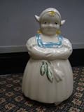 41Vt9bwgmqL. SL160  LUDOWICI CELADON DUTCH GIRL VINTAGE COOKIE JAR