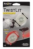 Nite Ize TwistLit LED Bike Light (2-Pack), Red and White
