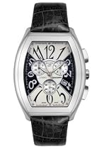 Men's Jumbo Chronograph Black Leather