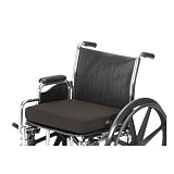 Nova Ortho Gel Foam Cushion for 16 Inches X 16 Inches Wheelchair, Medium, 3 Inch, Black