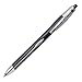BIC VCGC11BK Atlantis Comfort Retractable Ballpoint Pen, Black Ink, 1.2mm, Medium, Dozen