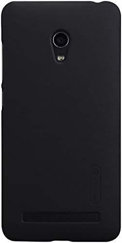 luckies2014® Nillkin Frosted Matte Shield Hard Cover Skin Case back cover + LCD Protector For Asus Zenfone 5 Lite (A502CG) (Not for Zenfone 5) , With Nillkin retail box (Black)