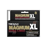 Trojan Magnum XL Lubricated Latex 12 Pack Condoms