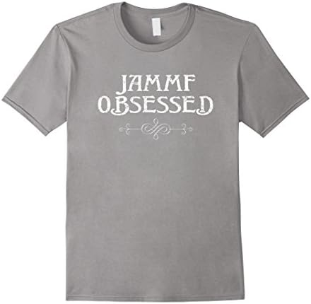 Men's JAMMF Obsessed Jamie T-shirt Fraser Clan Scotland Outlandish XL Slate