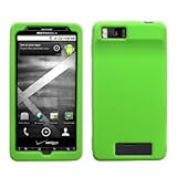 Green Silicone Case / Skin / Cover for Motorola Droid X / MB810 / Droid X2  ....