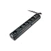 Connectland - BS-S9P621QT1 - Barrette secteur avec 6 prises parafoudre pour PC