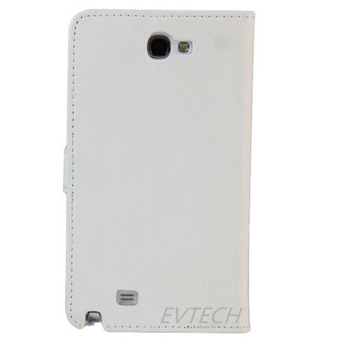 EVTECH(TM) Makeup Mirror GEM Series Luxury Crystal Diamond Bling Design PU Leather Wallet Cover Case for Samsung Galaxy Note II 2 N7100 I605 L900 I317 T889 T-mobile Version (100% Handcrafted)