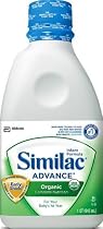 Similac Organic Infant Formula with Iron, Ready to Feed, 32-Fluid Ounces (Pack of 6)
From Similac
