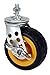 Rock-N-Roller R5X2CSTR Upgrade Ground Glider Low Profile Caster with Brake (for R8 and R10 Multi-Carts), 5" x 2"