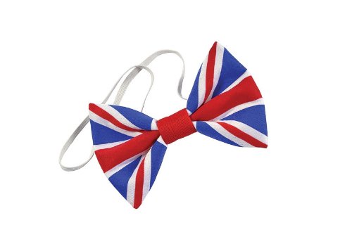 Imagen principal de Bristol Novelty BA2890 - Union Jack Bow Tie. Cloth (accesorio de disfraz)