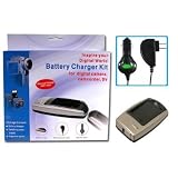 Sony NP-FF70 / NP-FF50 AC/DC Compact Rapid Battery Charger - Fosmon Brand