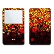 Stardust Fall Design Skin Decal Sticker for Apple iPod video 30GB/ 60GB/ 80GB Player