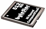 ByteStor 512MB Hi-Speed  CompactFlash(40x)