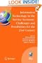 Information Technology in the Service Economy: Challenges and Possibilities for the 21st Century: IFIP Working Group 8.2 Conference, Toronto, Canada, ... in Information and Communication Technology)