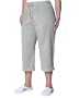 Danskin Women's Plus Size Cotton Drawstring Crop Pant