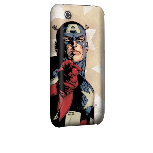  iPhone 3G / 3GS Barely There Case - Captain America - Justice