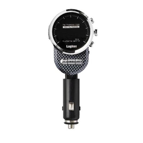 Logitec 車載用FMトランスミッター カーボン LAT-FM311UCA