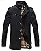 Lega Mens Cotton Classic Pea Coat Spring & Fall & Winter Ourdoor Jacket