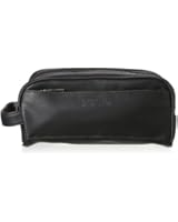 Kenneth Cole Reaction Men's Top Zip Travel Kit Double Compartment