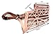 Downtown Pet Supply - Basket Muzzle - Cage Dog Muzzle, Prevents Barking, Biting and Chewing - Dog Grooming & Dog Housebreaking Supplies - Beige - Size 5 - L - Dog Muzzle for Large Dogs