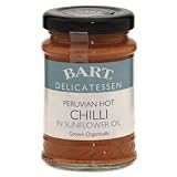 Organic Peruvian Hot Chilli in Sunflower Oil - 3.2 oz 90 gr by Bart Delicatessen, England. by Apilcina