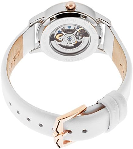 Rotary Women's LS03732-06 White Genuine Leather Watch