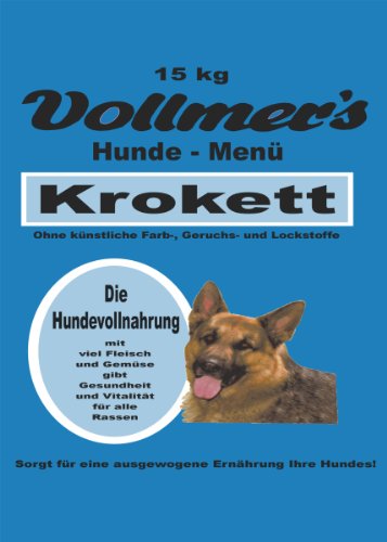 Vollmer´s 37063 Hundefutter Krokett 15 kg