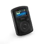 Tuff-Luv Slim&Lite silicone skin case cover for Sandisk Sansa Clip - Black