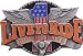 Men's LIVE TO RIDE Punk Rock Metal Belt Buckle