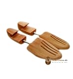TelMo® Schub Schuhspanner aus Buchenholz, 40-48, Schubspanner