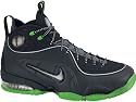Men's Nike Air Penny 1/2 Cent (Penny Hardaway) (Black-Green/Spark-Metallic/Silver)