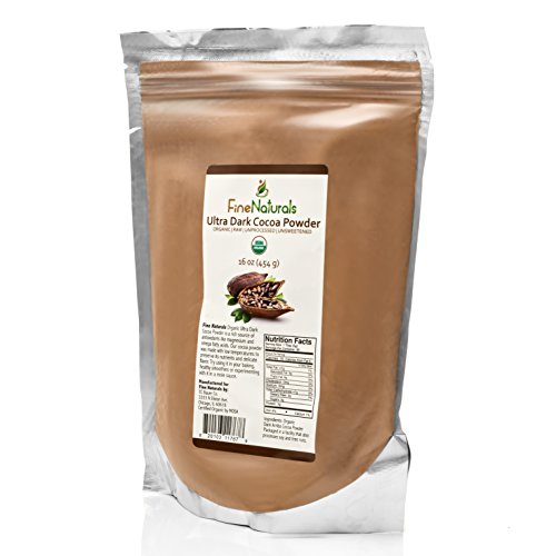 Cacao Powder At Its Best By Finenaturals Pure Unsweetened Raw From Our Premium Organic Cocoa