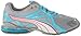 PUMA Women's Voltaic 5 Running Shoe Black Fluo Magenta Silver 10 B