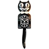 Black 75th Anniversary Kit Kat Cat Pendulum Wall Clock