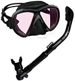 Snorkeling Scuba Diving Color Correction Mask with Dry Snorkel Set Snorkeling Scuba Diving Color Correction Mask with Dry Snorkel Set