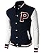 H2H Mens Slim Fit Cotton Varsity Baseball Bomber Jacket Of Various Styles