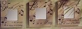 Wall Art Mounted Mirror Set Sentiment Hope Life Faith