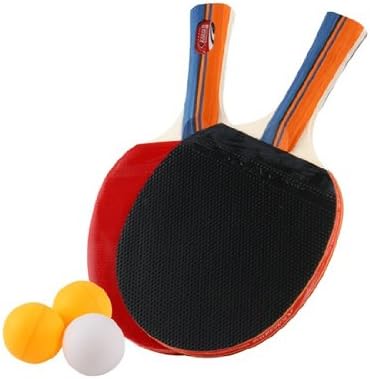 KANSA Two-Sided Rubber Table-Tennis Racket Shake-Hands Grip