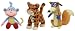 TY~BOOTS THE MONKEY~ BABY JAGUAR & SWIPER THE FOX BEANIES FROM DORA SERIES