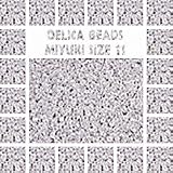 Delica Beads 11/0 Miyuki (a full 8 gram pack) over 500 colors available individually!, DB241 Pale Lavender Pearl
