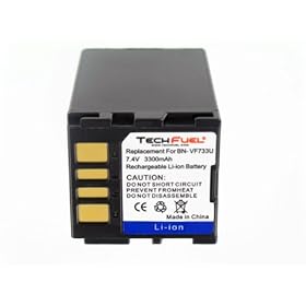 JVC GZ-MG21U Camcorder Battery - Premium TechFuel® BN-VF733 Extended Capacity Battery