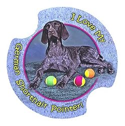 German Shorthair Pointer Carsters - Coasters for Your Car