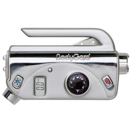 Swiss Tech BodyGard Platinum 7-in-1  Multi-Function Emergency Tool with Key Ring